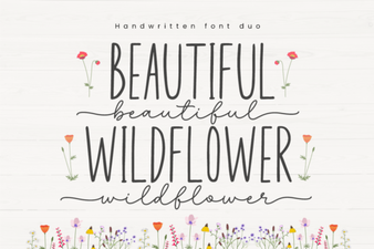 Beautiful Wildflower Duo Font: Pairing Guide & Inspiration
